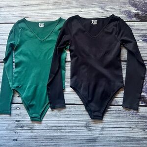 Set of OQQ Women’s Bodysuits